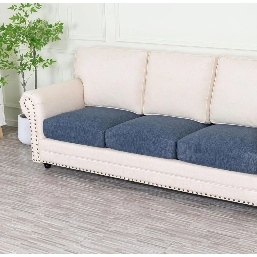 4 Pc Washable Waterproof Sofa Slipcovers  Elastic Furniture Protector Pets Kids